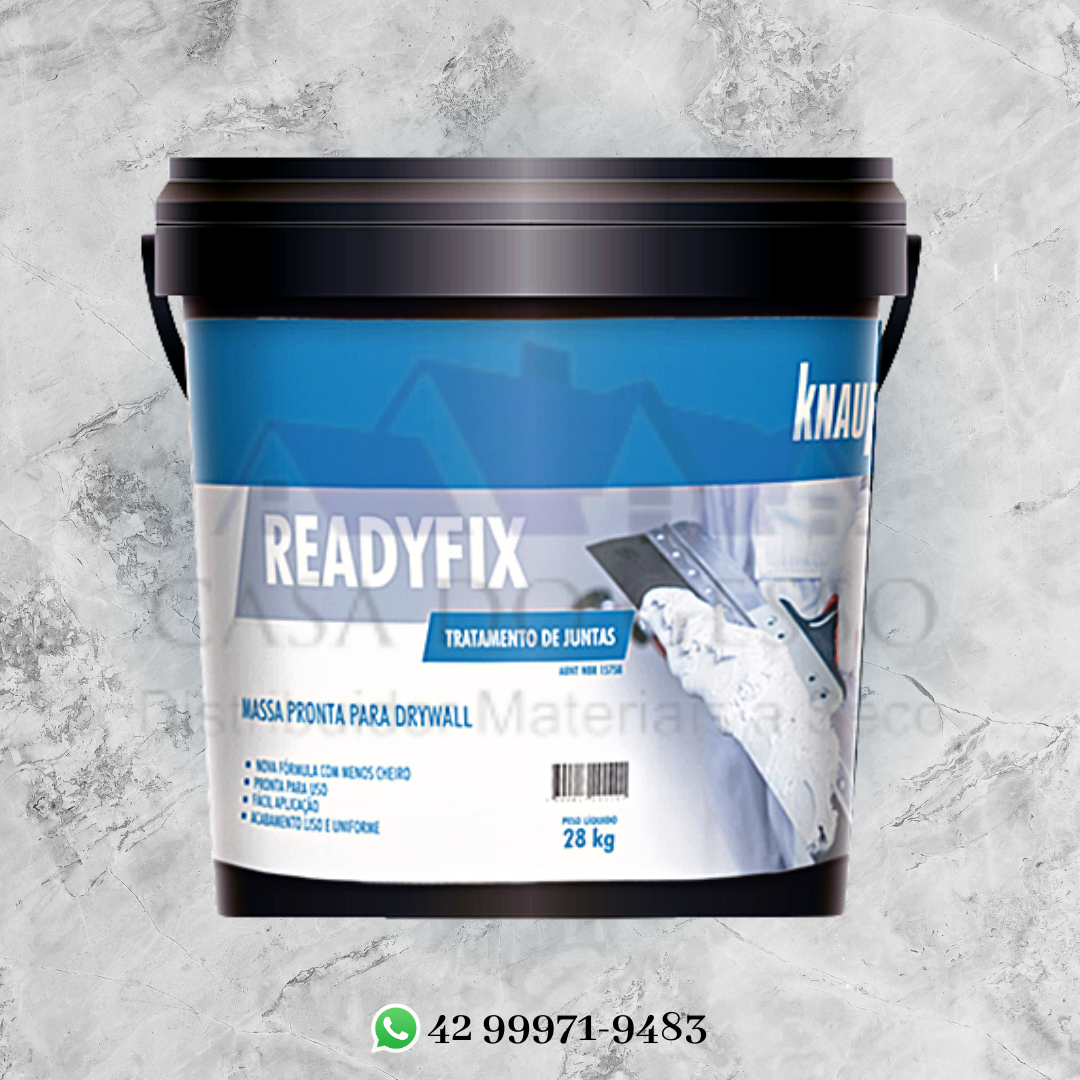 massa para tratamento de juntas readyfix